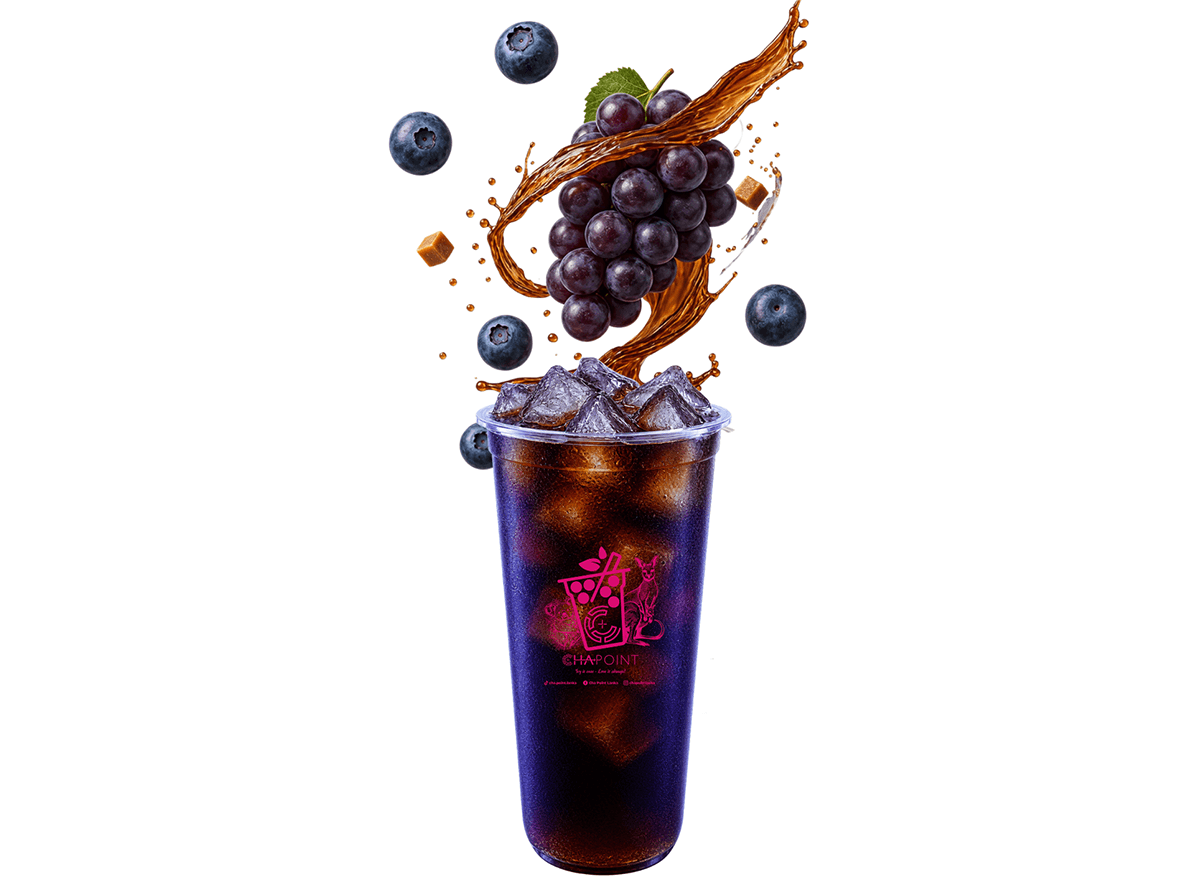 Blueberry With Grapes Twist